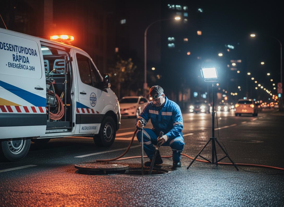 Desentupidora urgente