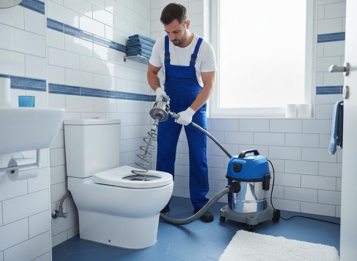 Desentupimento de vaso sanitário